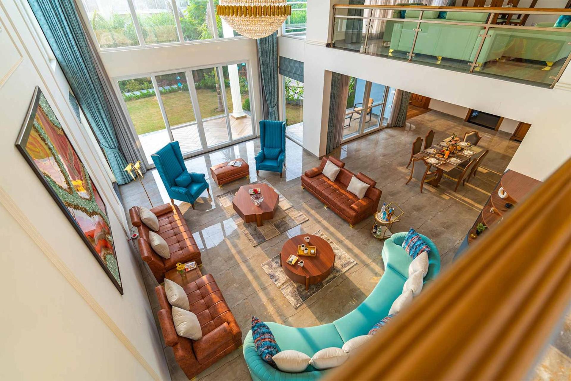 Stayvista At Serenity Farms With Pool, Lawn, Bonfire & Bbq Sohna エクステリア 写真